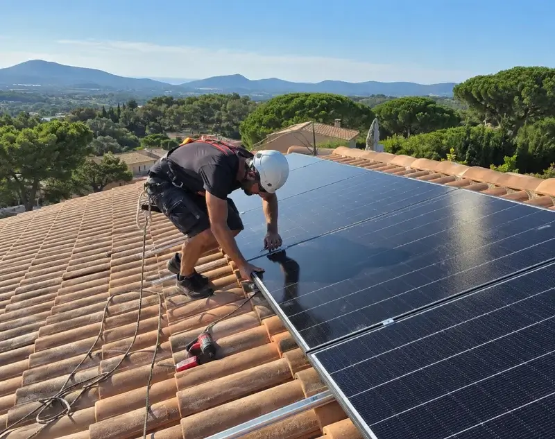 Installateur panneaux solaires Sciez — pose photovoltaïque sur toiture